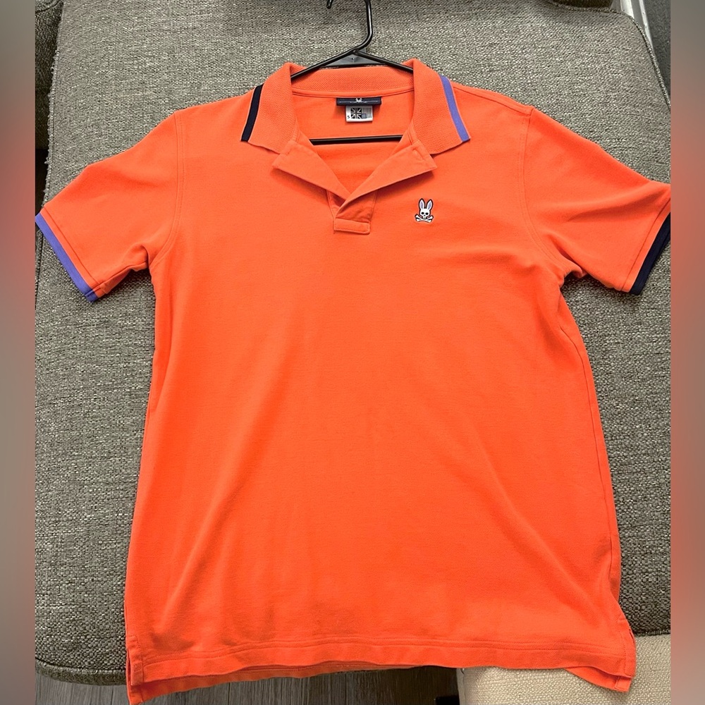 Orange Psycho Bunny Polo